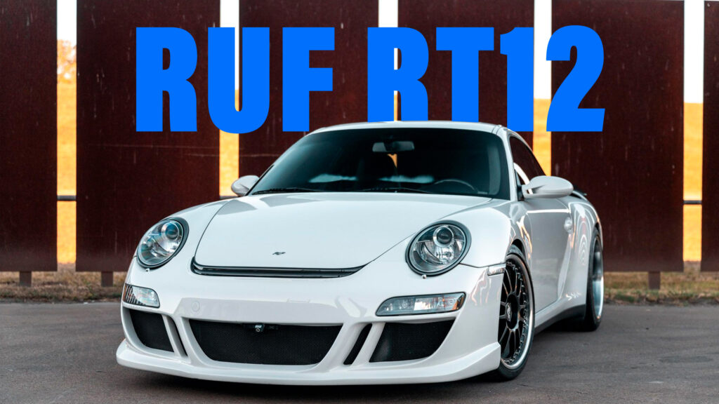  Le RUF RT12 blanc avec 650 ch rend la 911 Turbo S un peu fade